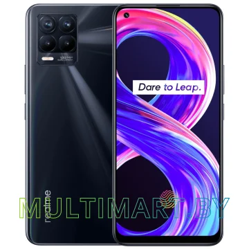 Смартфон Realme 8 Pro 6GB/128GB (черный панк)